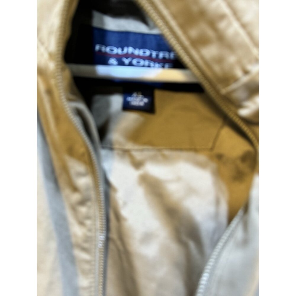 Men's Roundtree & Yorke‎ TravelSMART Lightweight Water Resistant Lined Jacket XL - Picture 3 of 5